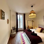 아파트 Cocon Retro 2 Chambres, 6 Personnes, Centre *