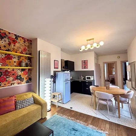 Cocon Retro 2 Chambres, 6 Personnes, Centre * Pont-a-Mousson