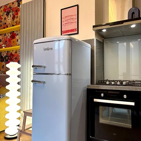 Cocon Retro 2 Chambres, 6 Personnes, Centre *