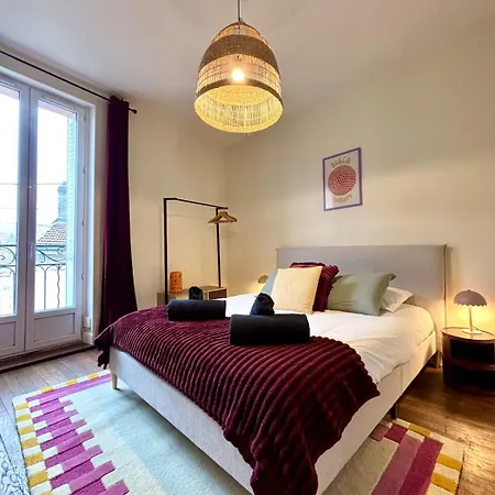 Cocon Retro 2 Chambres, 6 Personnes, Centre * Pont-à-Mousson