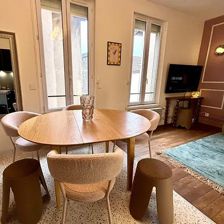 Cocon Retro 2 Chambres, 6 Personnes, Centre Pont-a-Mousson