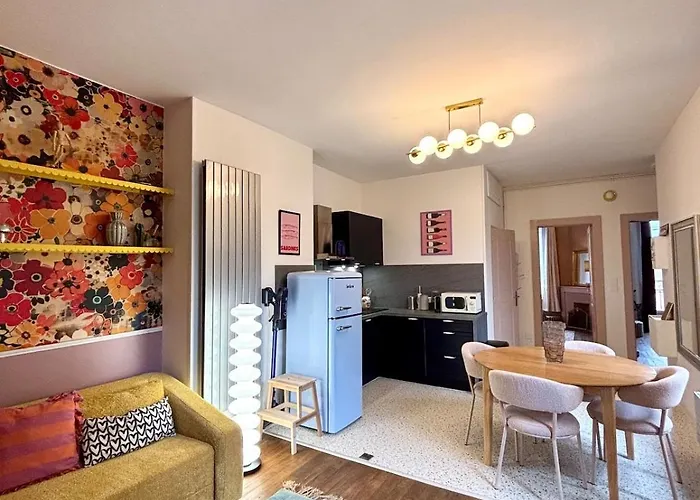 Cocon Retro 2 Chambres, 6 Personnes, Centre * Pont-a-Mousson