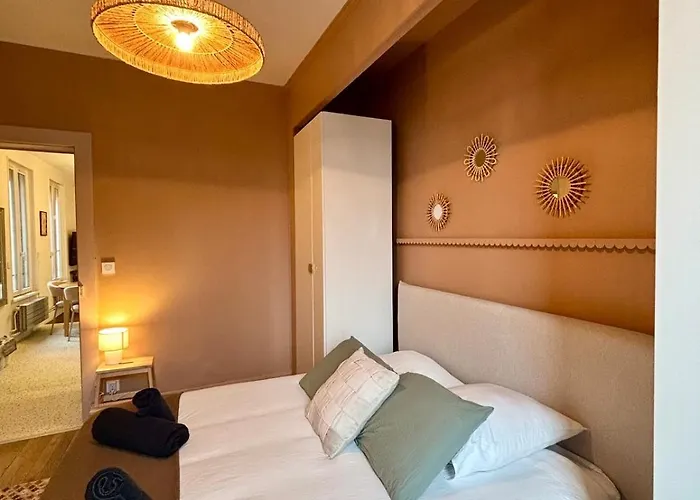 Cocon Retro 2 Chambres, 6 Personnes, Centre