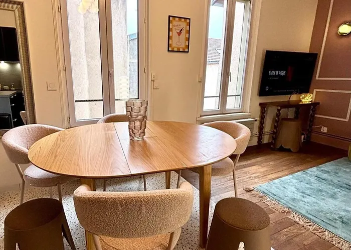 Cocon Retro 2 Chambres, 6 Personnes, Centre Pont-a-Mousson