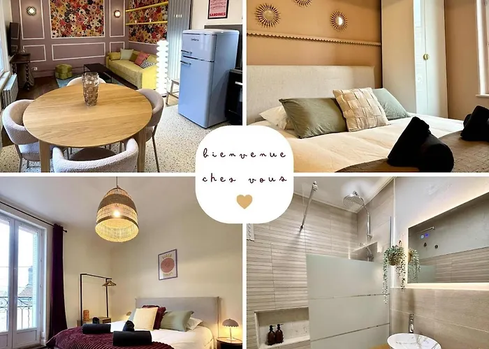 Cocon Retro 2 Chambres, 6 Personnes, Centre Apartman Pont-à-Mousson